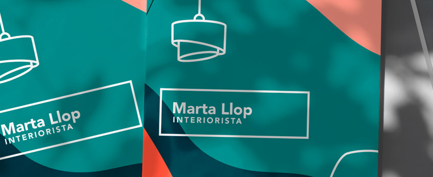 Diseño de logotipo para Marta Llop Interiorista