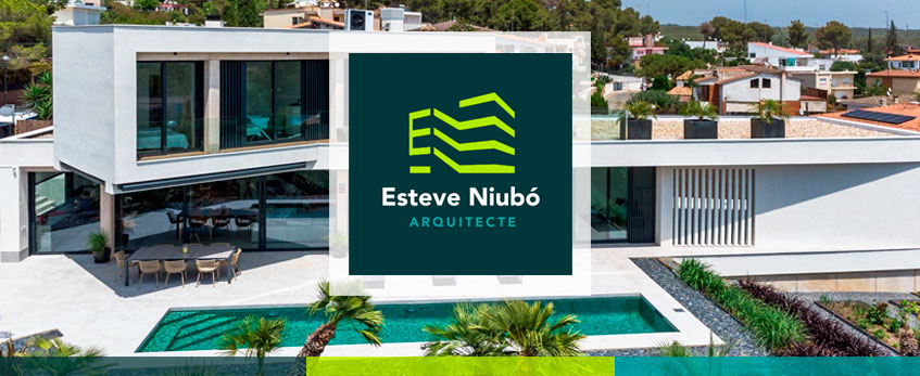 Diseño de logotipo para Esteve Niubó Arquitecte
